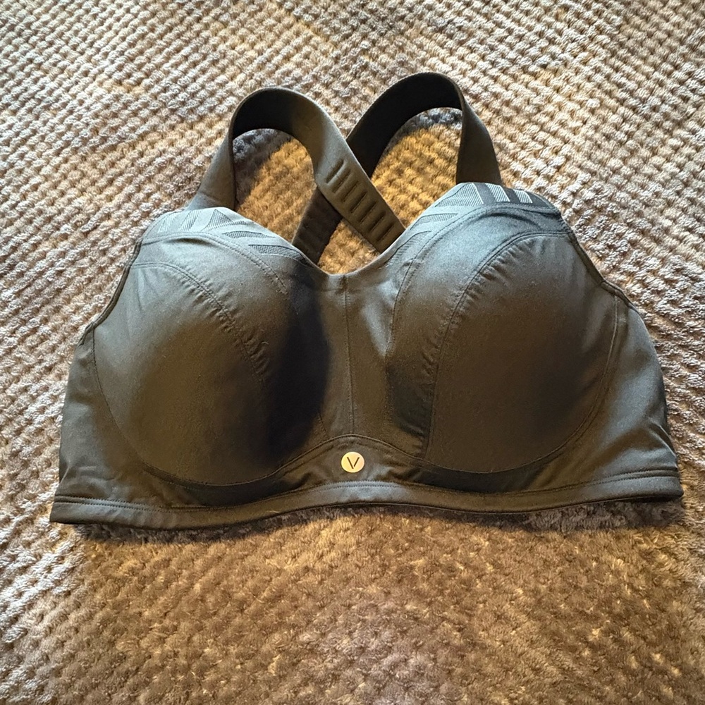 Sports Bra. Black underwire.